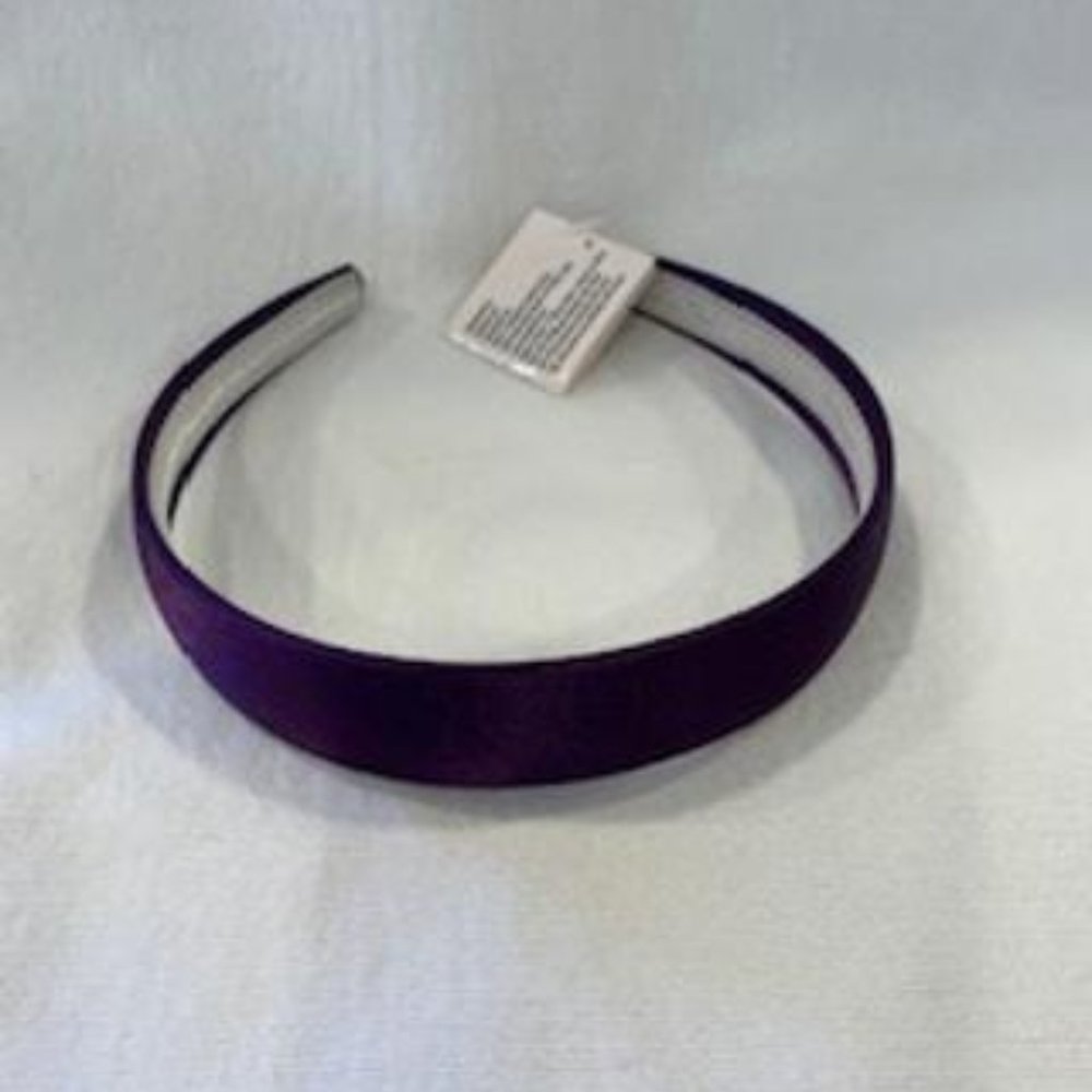 Deep Purple Wide Headband